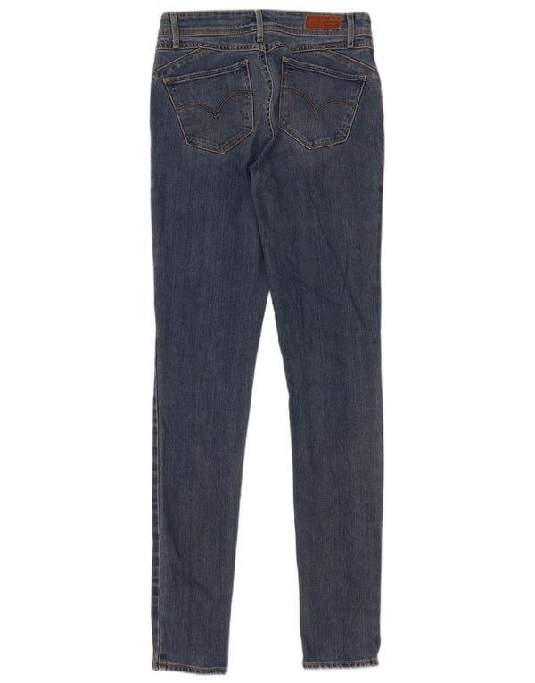 Vaqueros pitillo Levi's para mujer W25 L34 Algodón azul