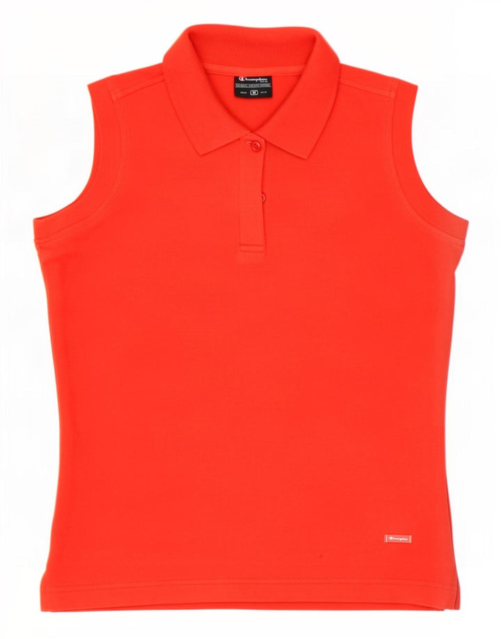 Champion Polo Mujer UK 12 Medium Rojo