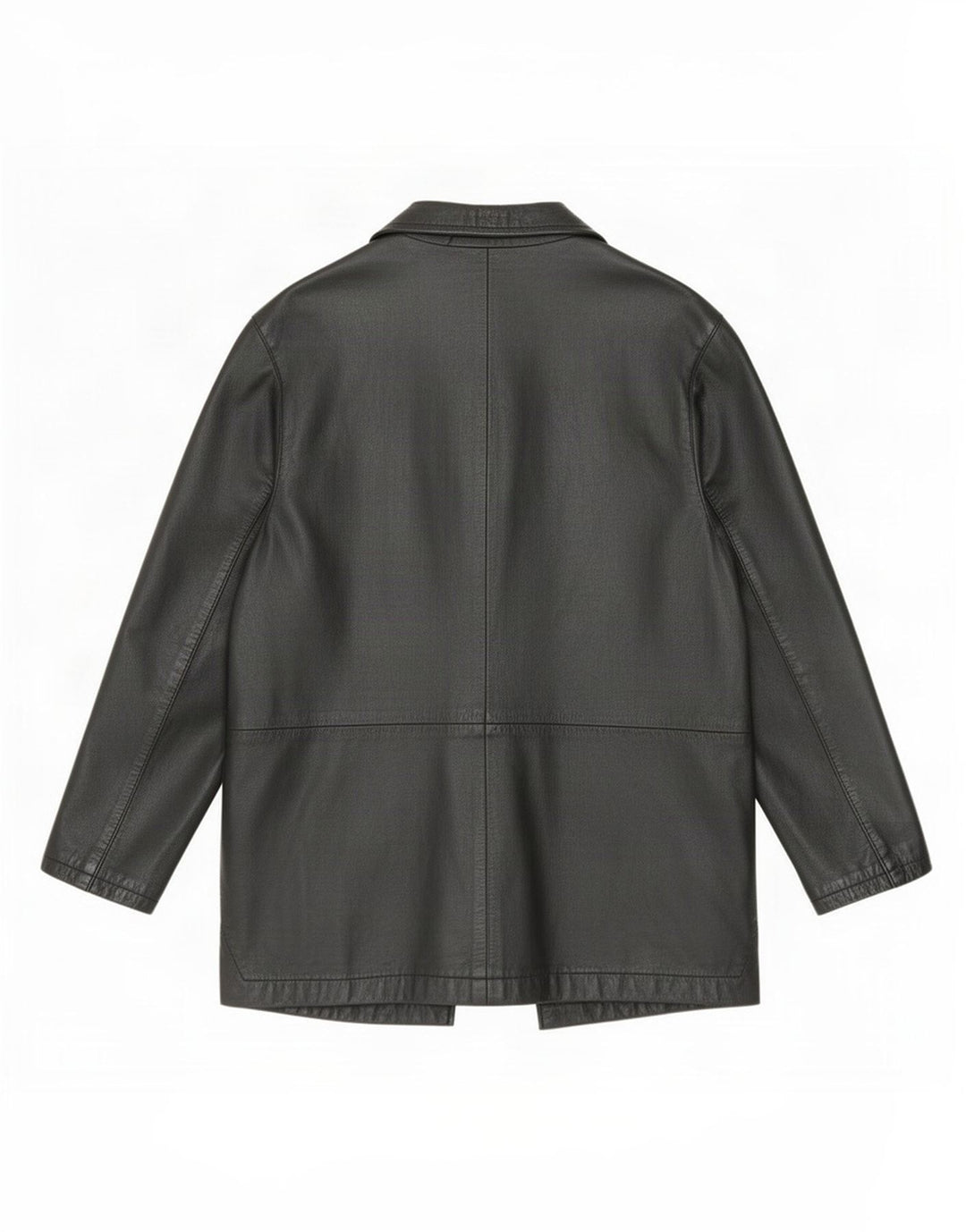 Privilegi Mujer Chaqueta De Cuero IT 46 Grande Negro