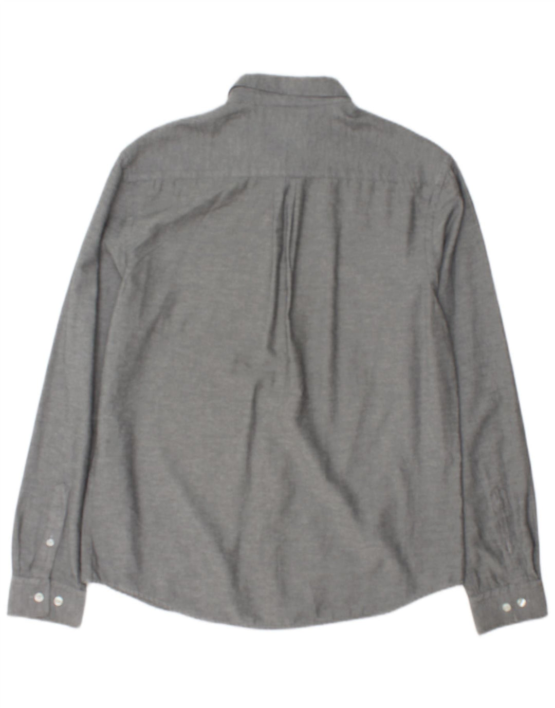 Penguin - Camisa ajustada para hombre, algodón gris grande