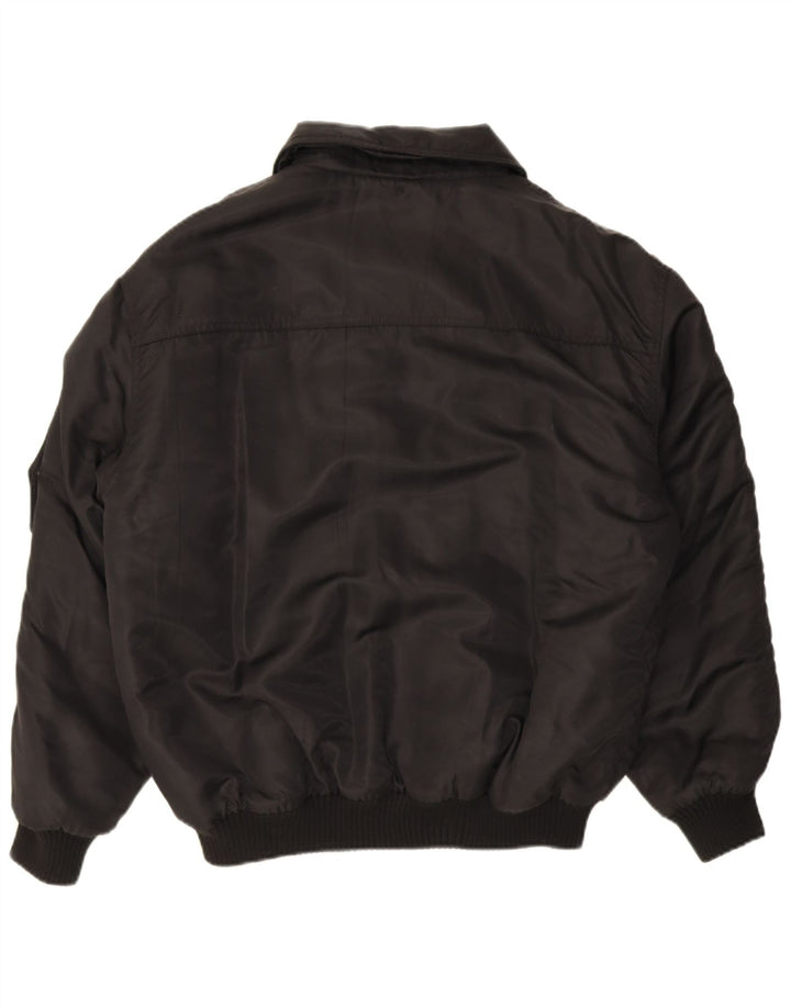 Polbot Chaqueta Bomber Acolchada Hombre UK 42 XL Poliamida Negra