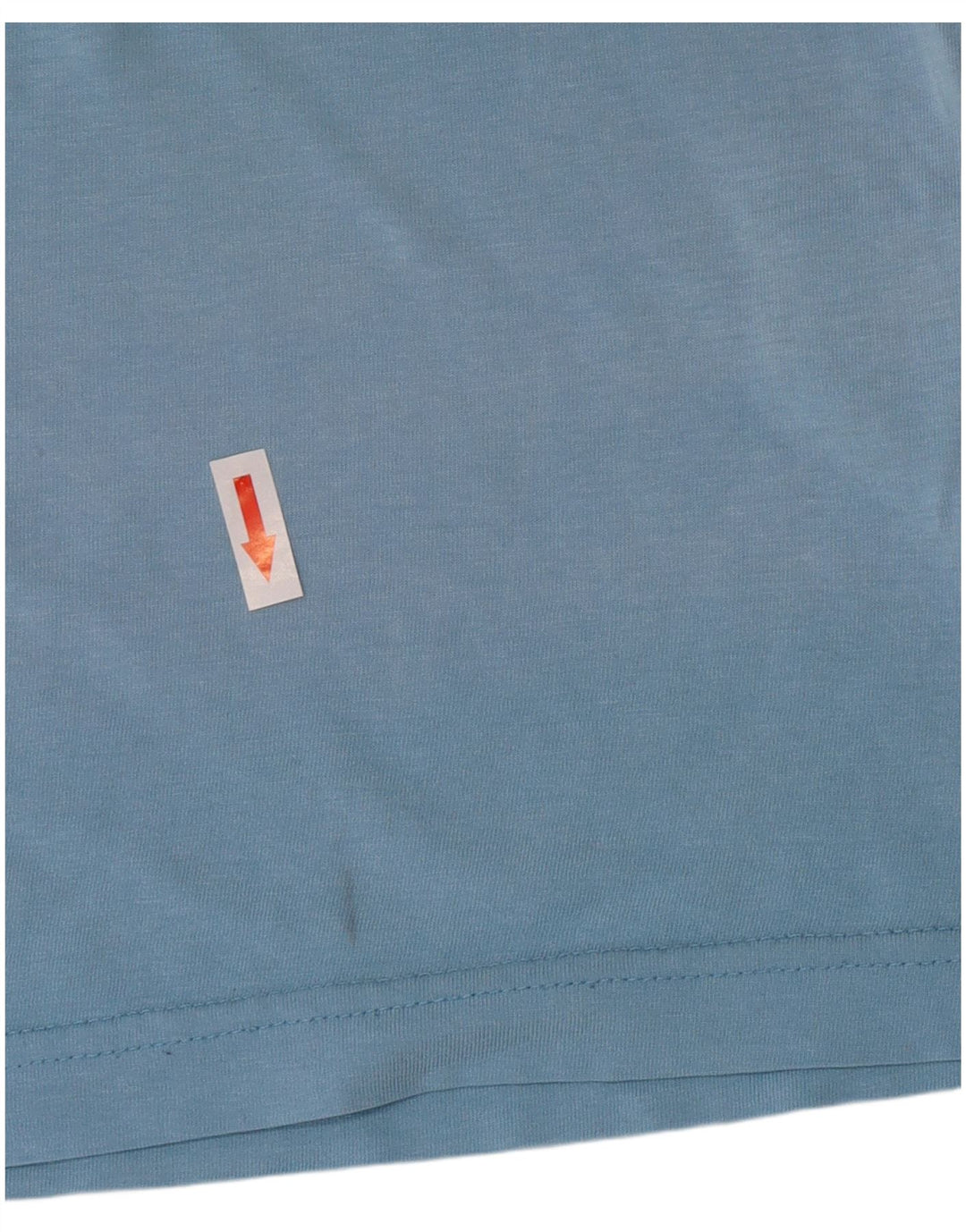 Kappa Hombre Camiseta Gráfica Top Algodón Azul Medio