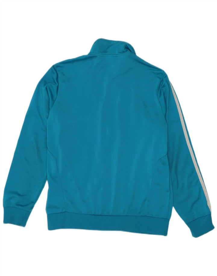 Adidas - Chaqueta de chándal para niño, 13-14 años, color azul, poliéster