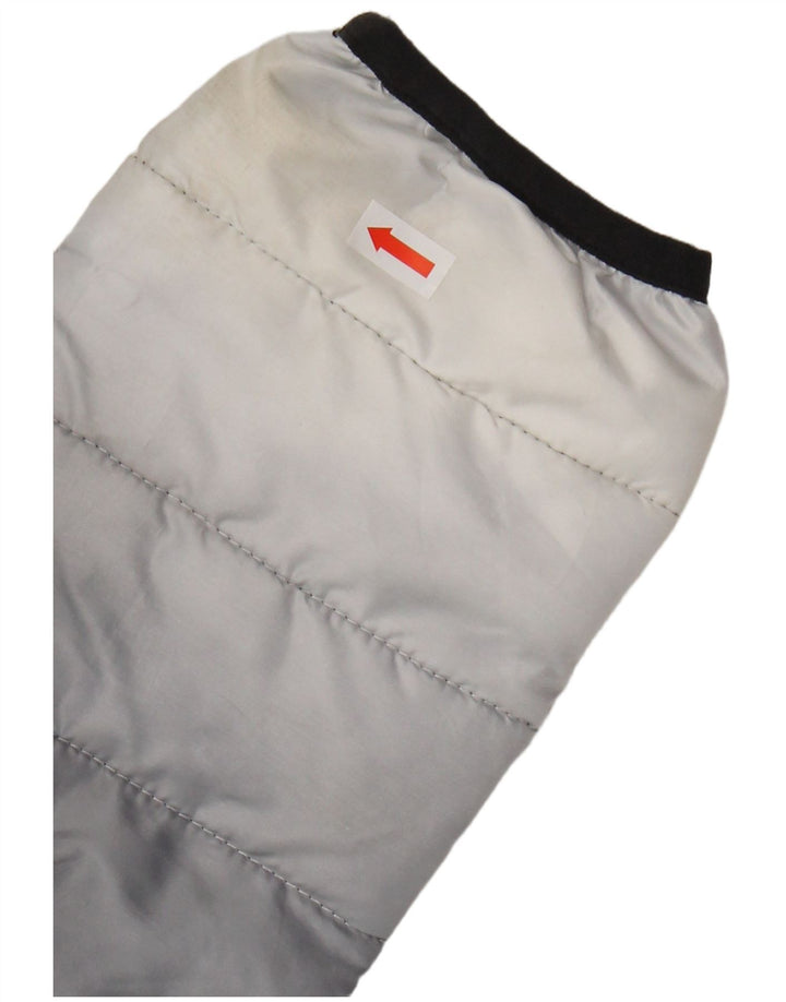 ELLESSE Chaqueta acolchada con capucha para hombre UK 34 XS Poliéster color block azul marino