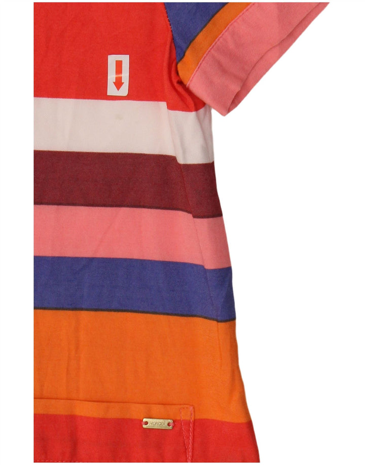 TOMMY HILFIGER Blusa para niña 8-9 años Viscosa de rayas roja mediana