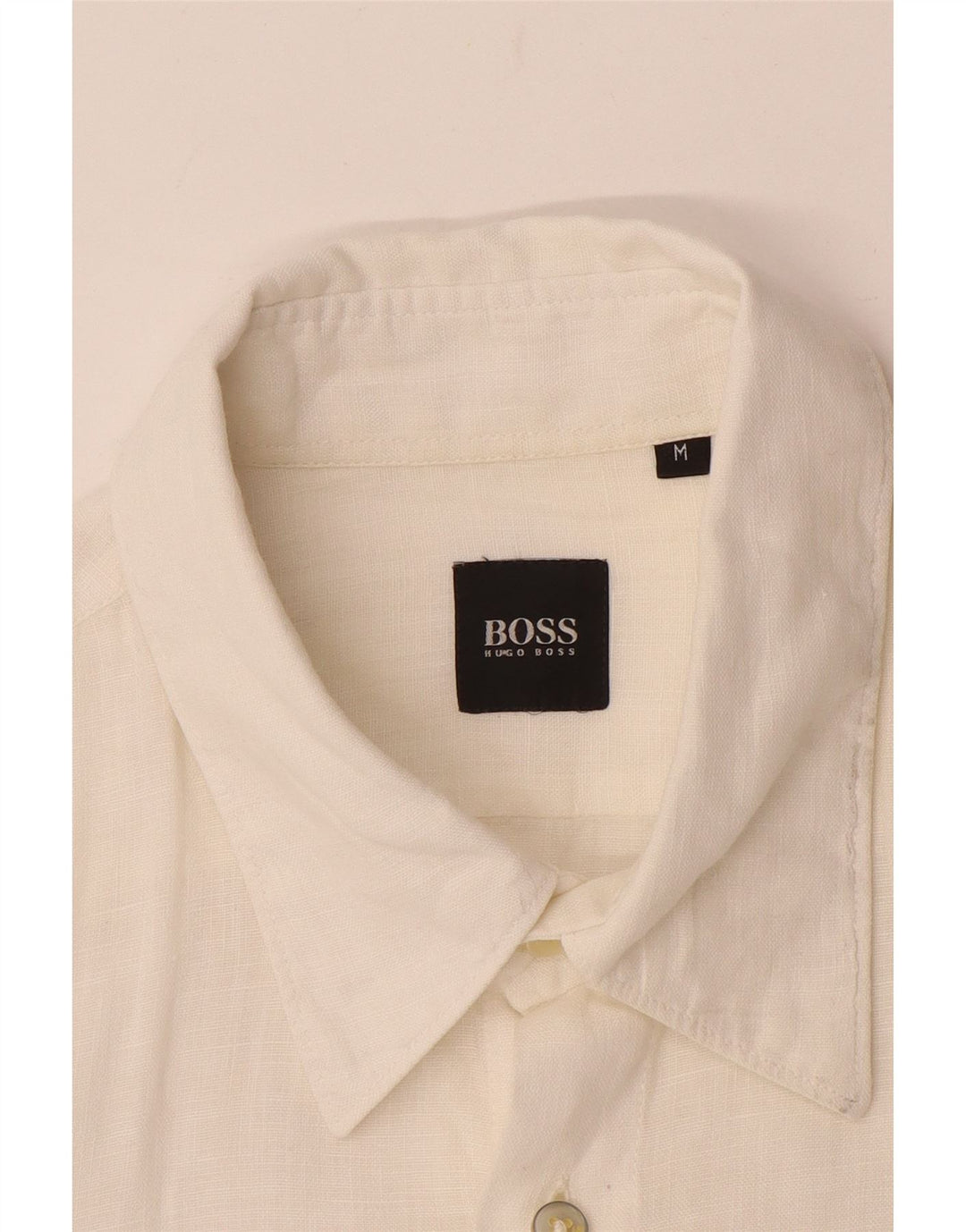 Camisa Hugo Boss Hombre Mediana Blanca