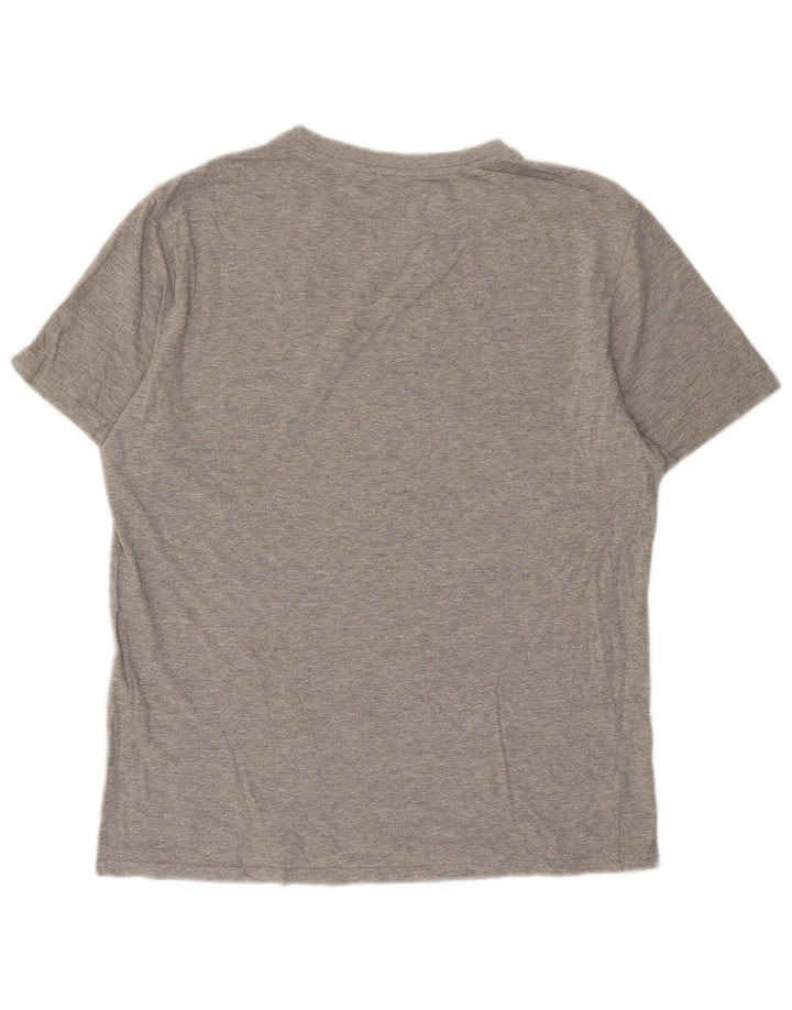 Hurley Camiseta gráfica para hombre Top gris medio moteado