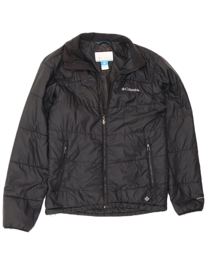 Columbia Chaqueta acolchada con forro intercambiable para hombre UK 36 Small Poliéster negro