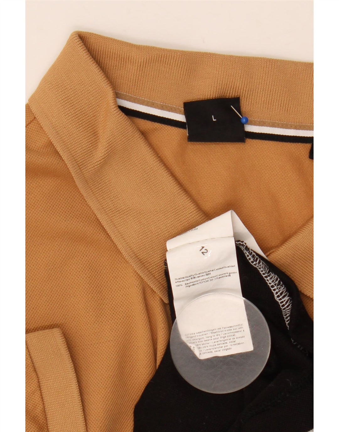 Hugo Boss Polo De Algodón Color Block Grande Multicolor | Hombre