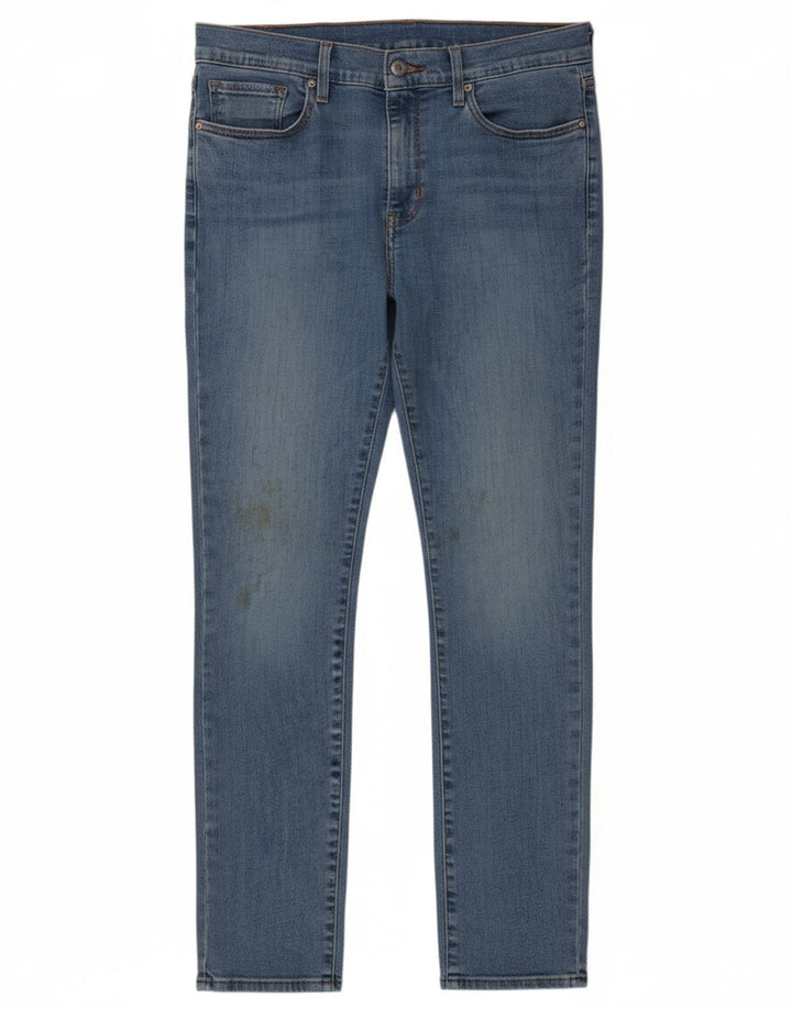 LEVI'S Womens Skinny Jeans W30 L30 Blue Cotton