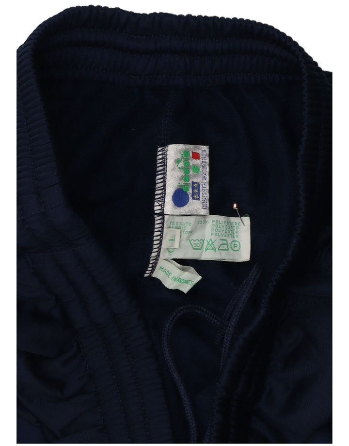 Diadora Pantalón Chándal Hombre Large Azul Marino Poliéster