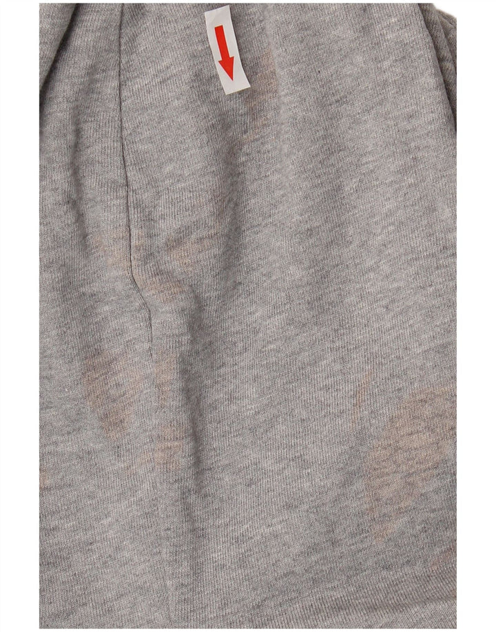 LEVI'S Sudadera con capucha gráfica para hombre XL Algodón gris