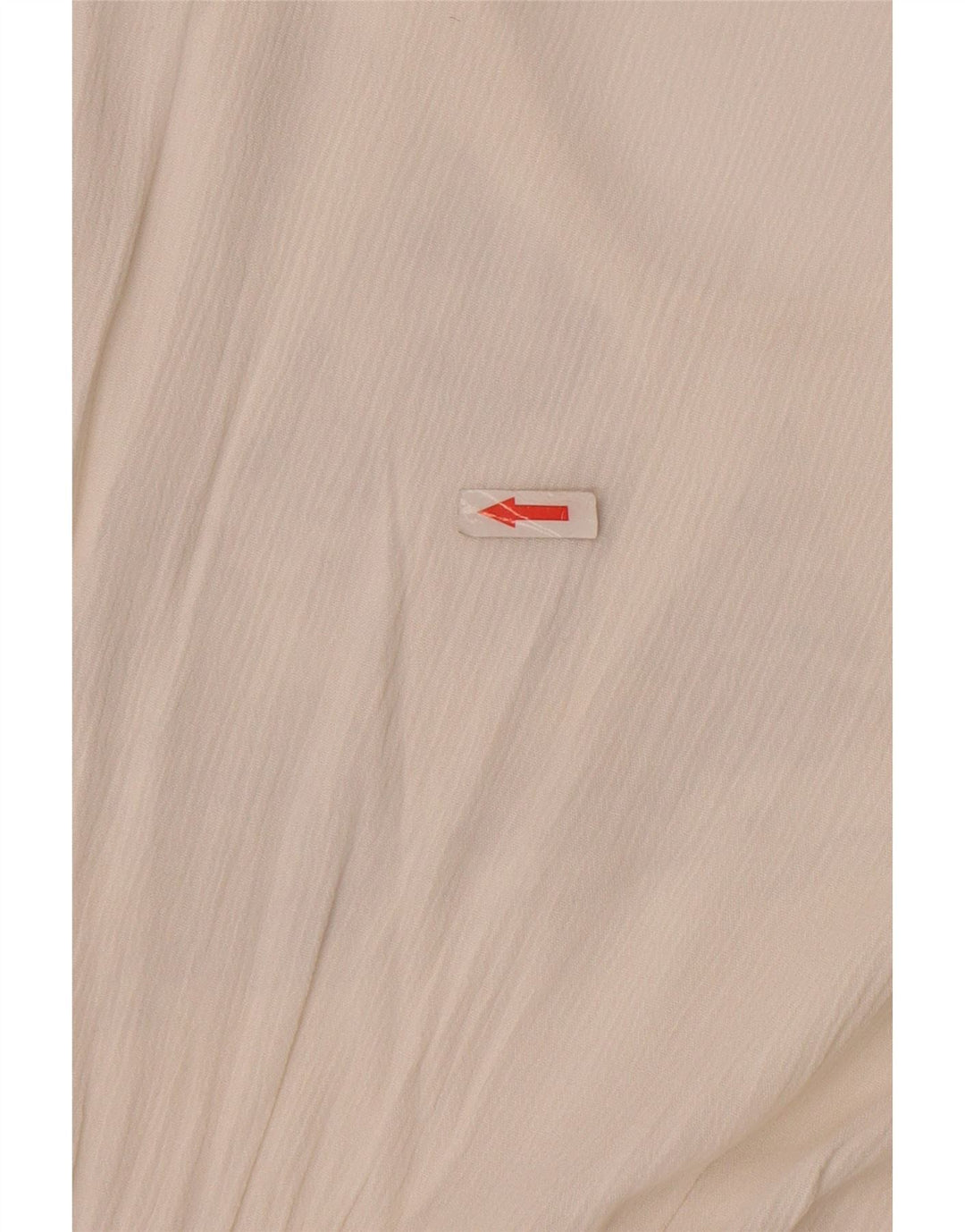 Oasis Vestido Acampanado para Mujer UK 40 Small Viscosa Blanca