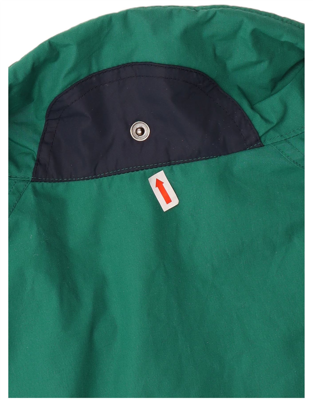 Chaqueta cortavientos vintage para hombre Reino Unido 42 XL Poliéster verde