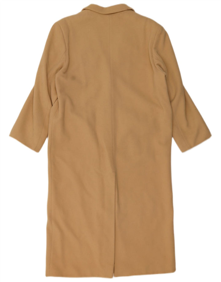Abrigo Benetton Mujer Holgado IT 42 Lana Beige Medio