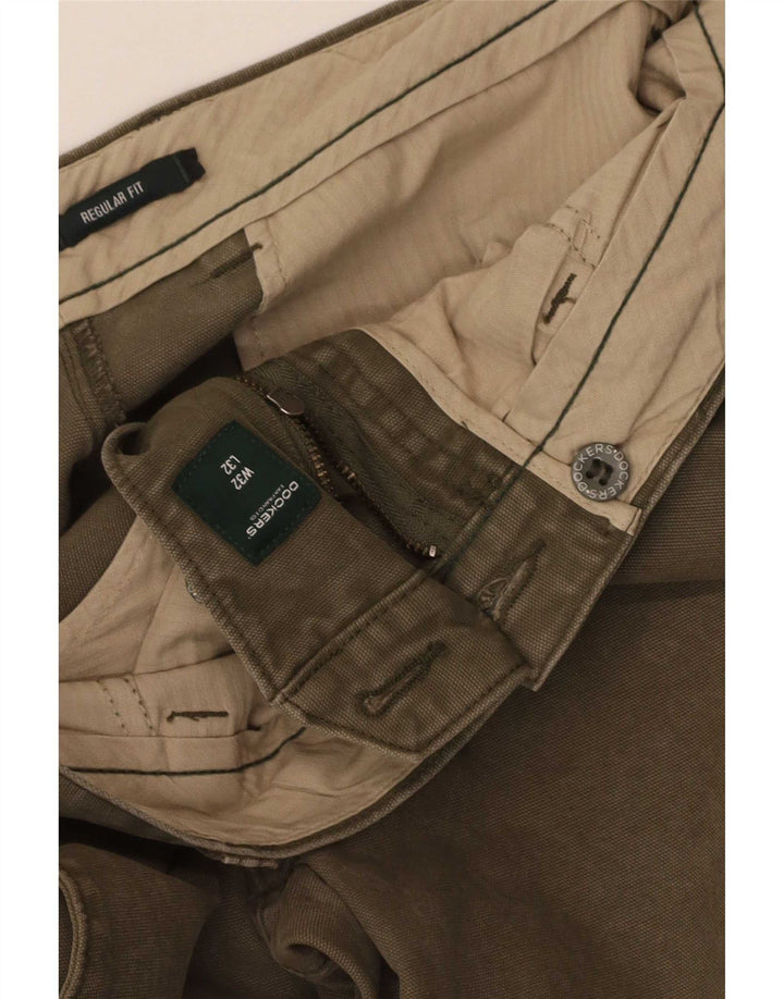 Dockers Pantalón chino de corte regular para hombre W32 L32 Caqui