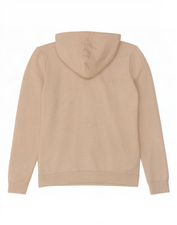 Puma Sudadera con capucha para mujer UK 10 Small Beige Moteado Algodón