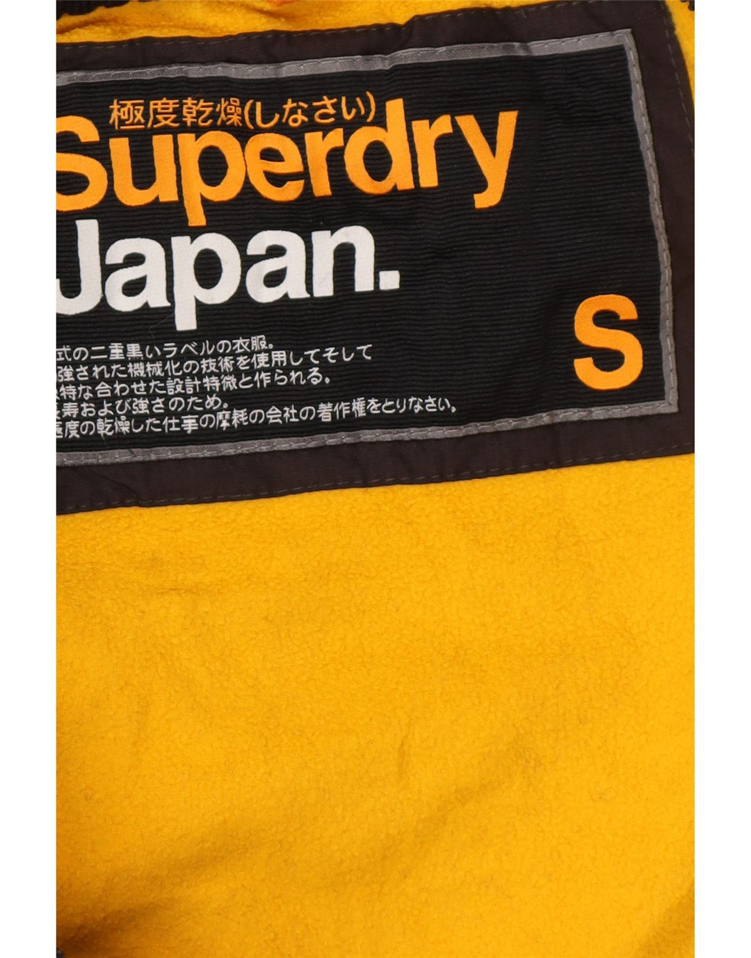 Superdry Chaqueta cortavientos con estampado Windcheater para hombre, talla 36, color negro