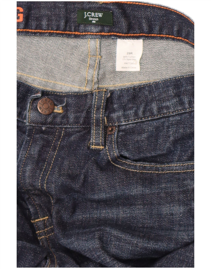 J. Crew Jeans Hipslung Bootcut para mujer W29 L33 Algodón azul marino