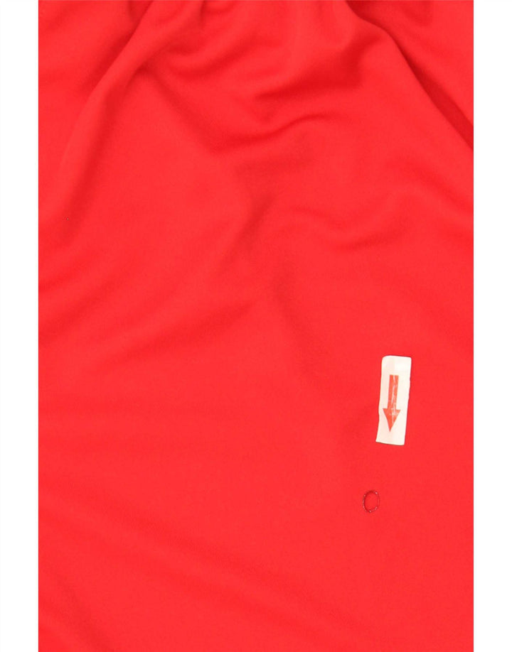 Pantalón corto deportivo Nike para hombre Poliéster rojo mediano
