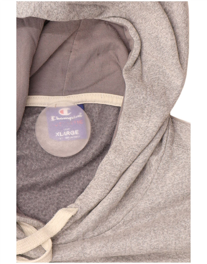CHAMPION Jersey con capucha para mujer UK 40 XL Gris