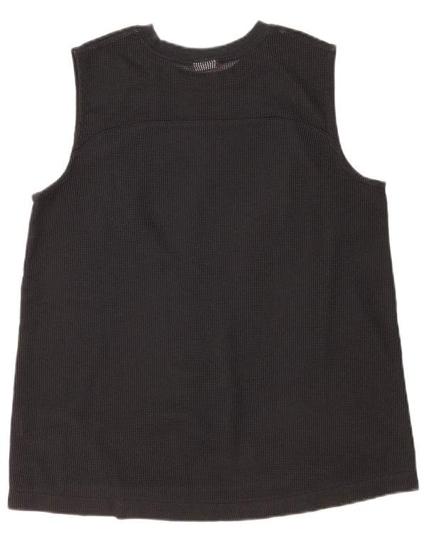 Nike - Camiseta sin mangas con gráfico para hombre, talla pequeña, color negro
