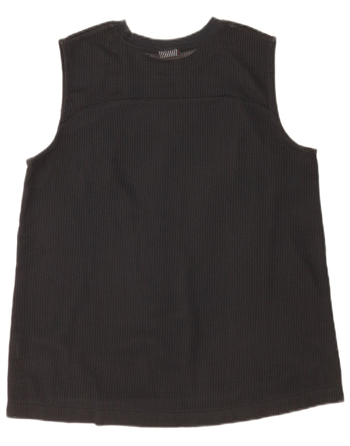 Nike - Camiseta sin mangas con gráfico para hombre, talla pequeña, color negro