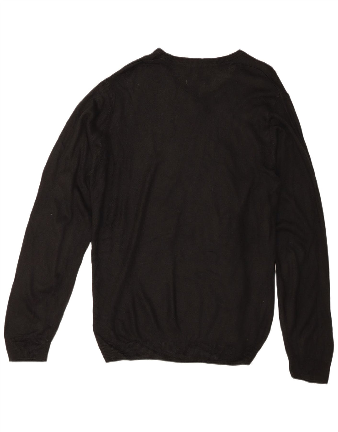 Marks & Spencer Suéter con Cuello en V para Hombre XL Acrílico Negro