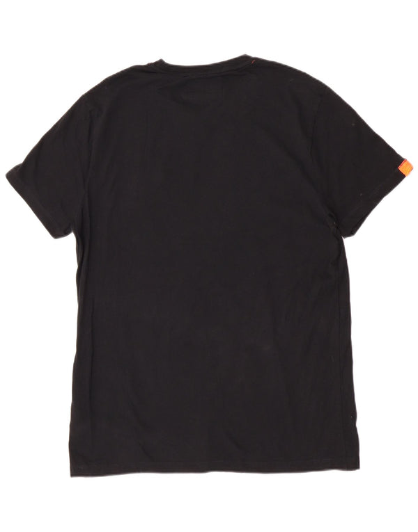 Superdry Camiseta Mujer Top ES 40 XL Algodón Negro