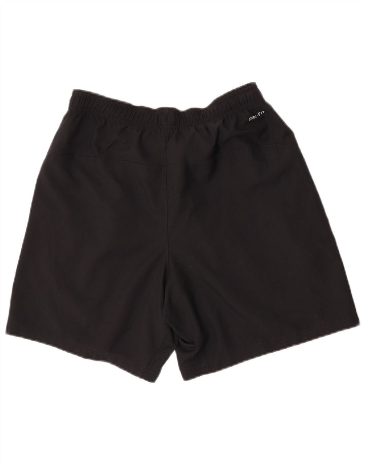 Nike Dri Fit - Pantalones cortos deportivos para hombre (poliéster), color negro
