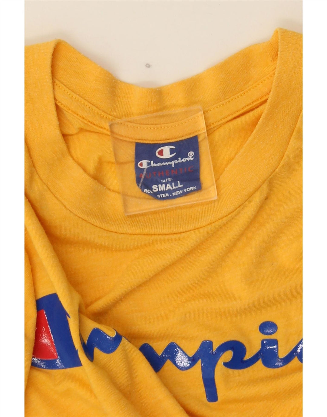Champion Camiseta Gráfica para Hombre Top Pequeño Amarillo