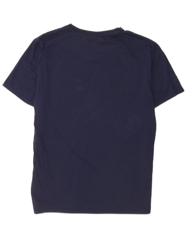 Lacoste Camiseta de corte regular para hombre Top Sze 6 XL Algodón azul marino