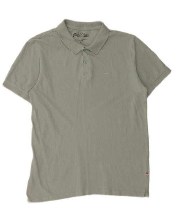Polo Jack & Jones Hombre Small Verde Algodón