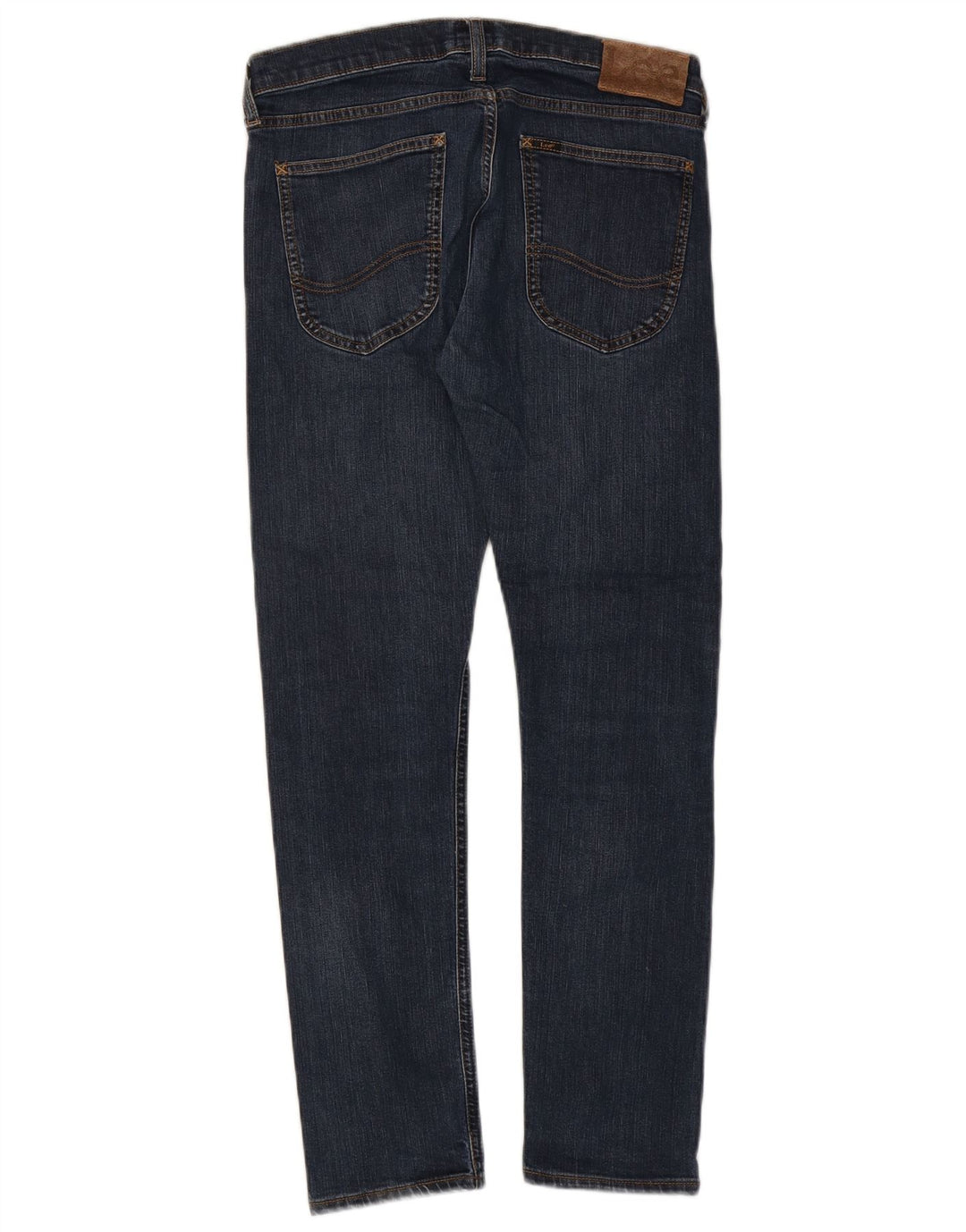 Vaqueros Lee Luke Slim para Mujer W31 L30 Algodón Azul Marino