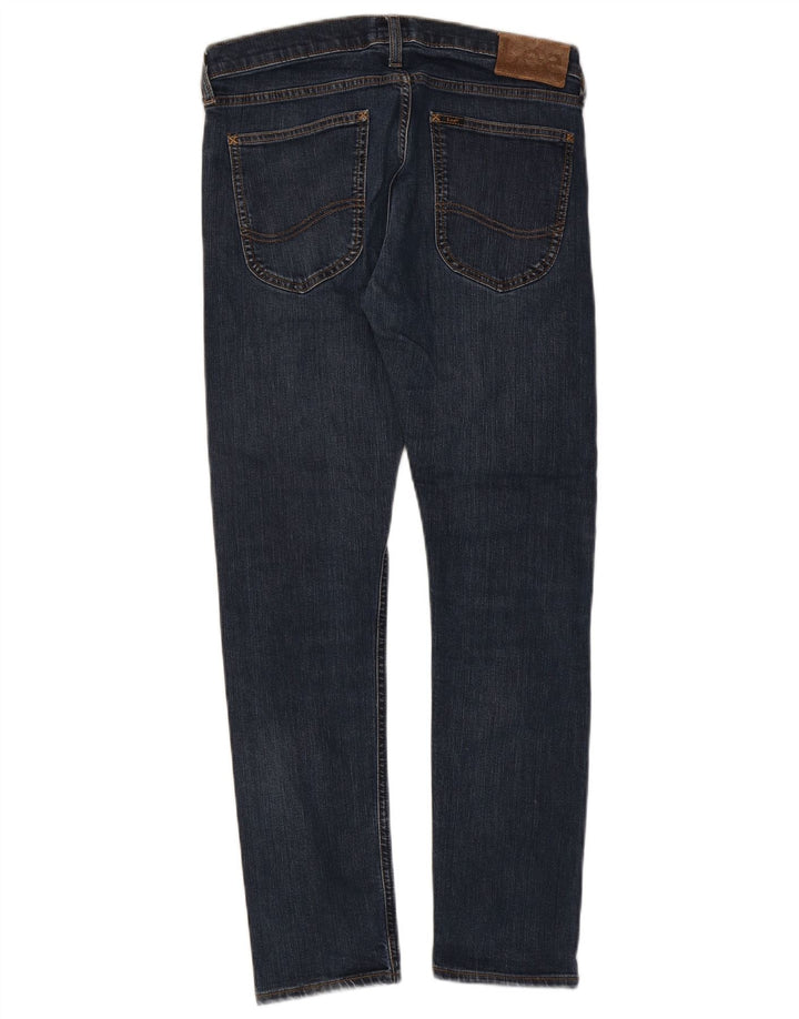 Vaqueros Lee Luke Slim para Mujer W31 L30 Algodón Azul Marino