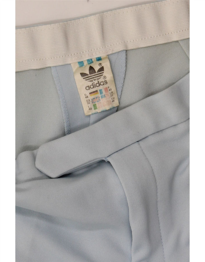 ADIDAS Womens Chino Shorts W32 Large  Blue Cotton