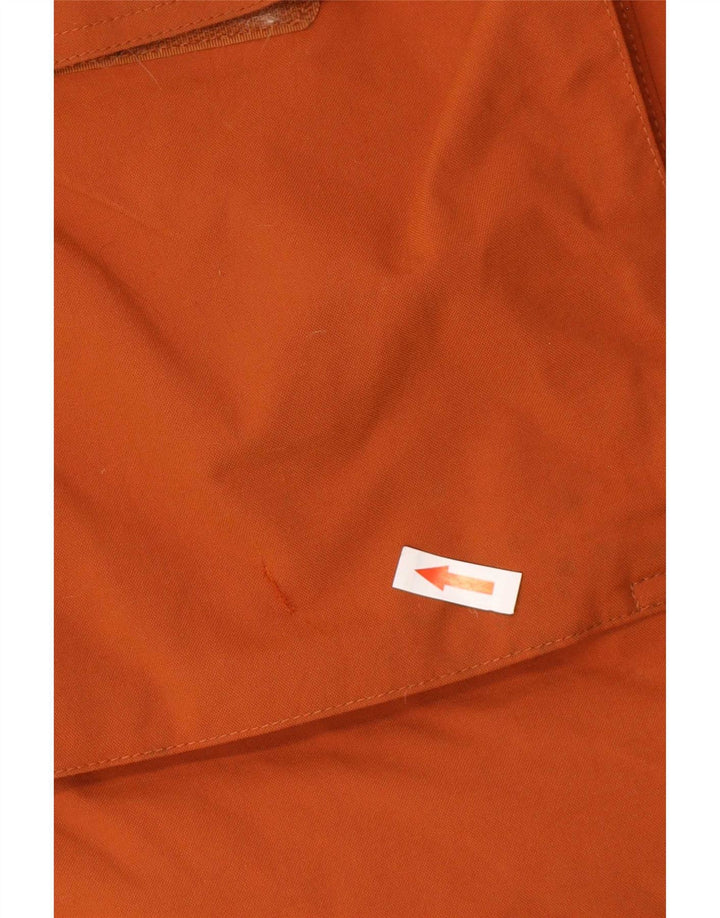 The North Face Parka con capucha para hombre UK 38 Medium Naranja Nylon