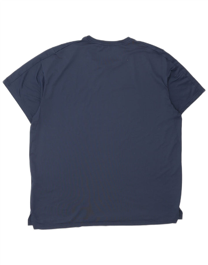 Nike Camiseta Dri Fit Standard Fit para hombre XL Poliéster azul marino