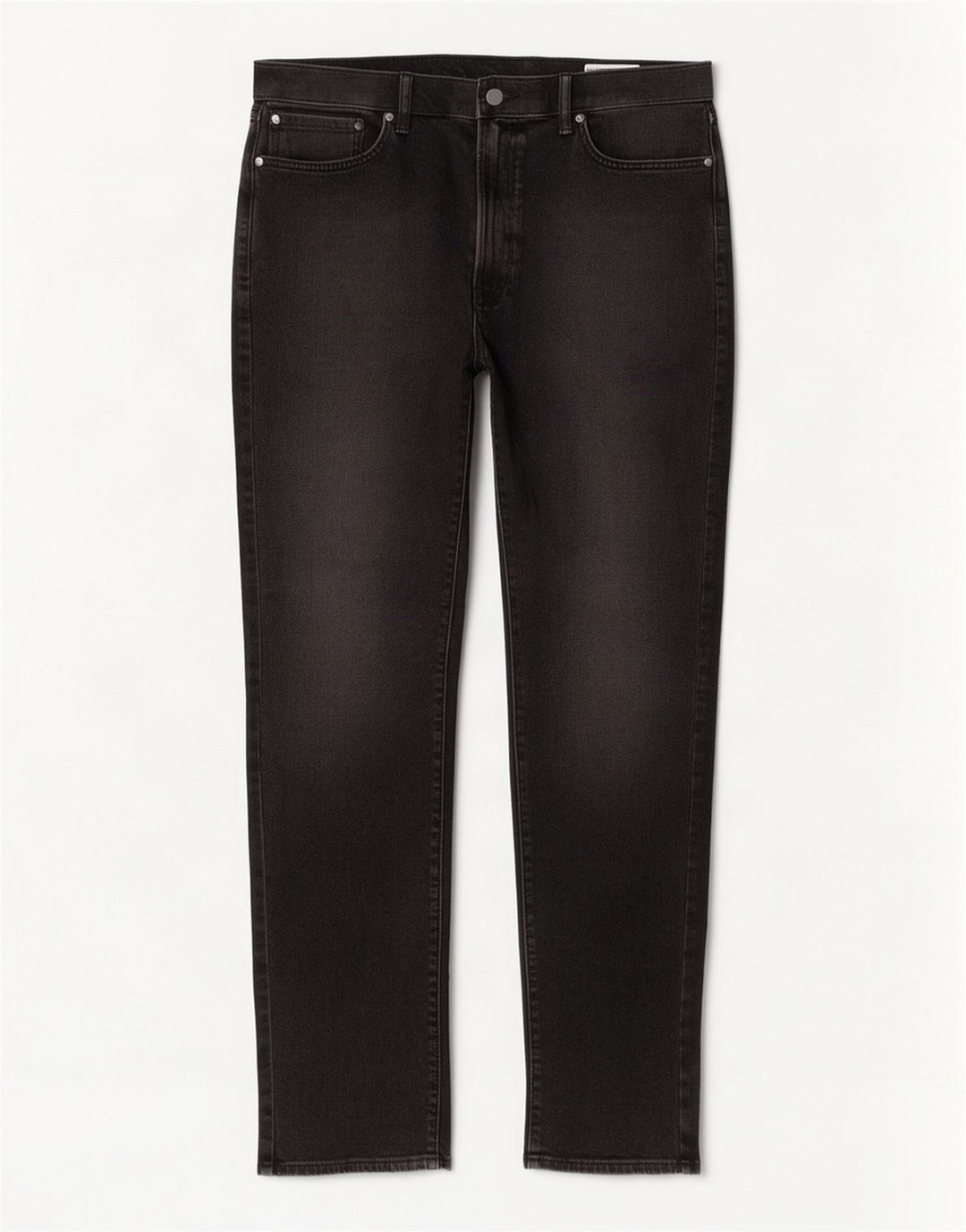 Marks & Spencer Vaqueros cónicos para hombre W38 L33 Algodón negro