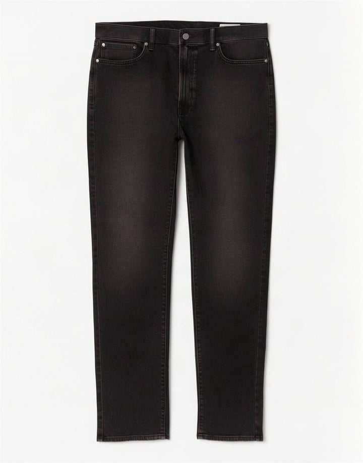 Marks & Spencer Vaqueros cónicos para hombre W38 L33 Algodón negro