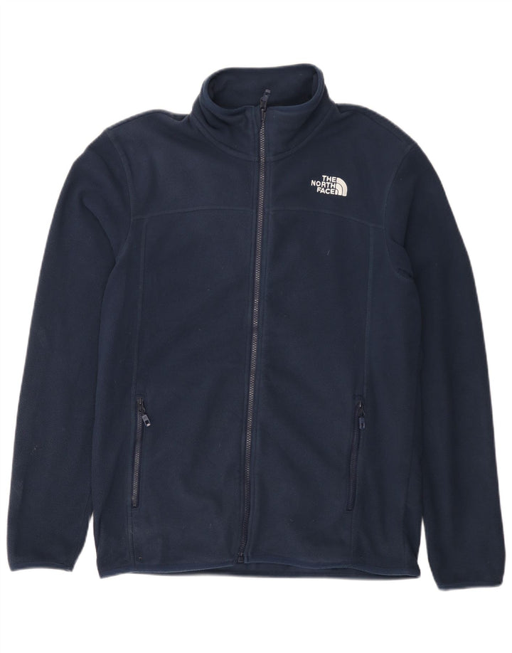 THE NORTH FACE Chaqueta polar para hombre UK 38 Medium Azul marino Poliéster