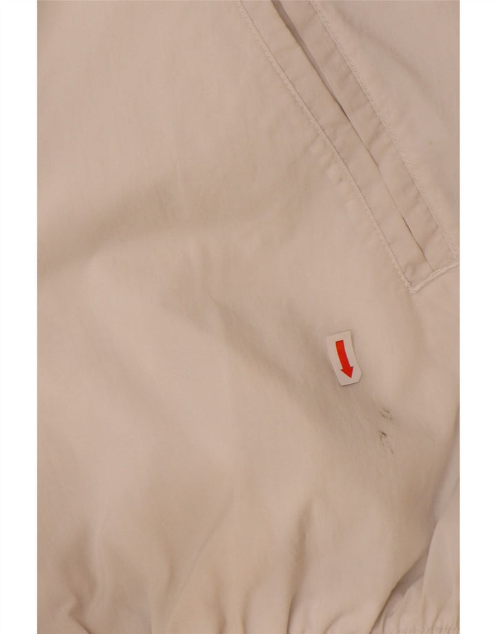 NIKE Chaqueta superior de chándal con gráfico de corte holgado para hombre, color negro mediano