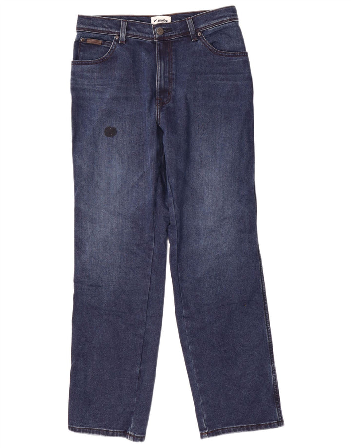 WRANGLER Vaqueros rectos Texas para hombre W34 L32 Algodón azul