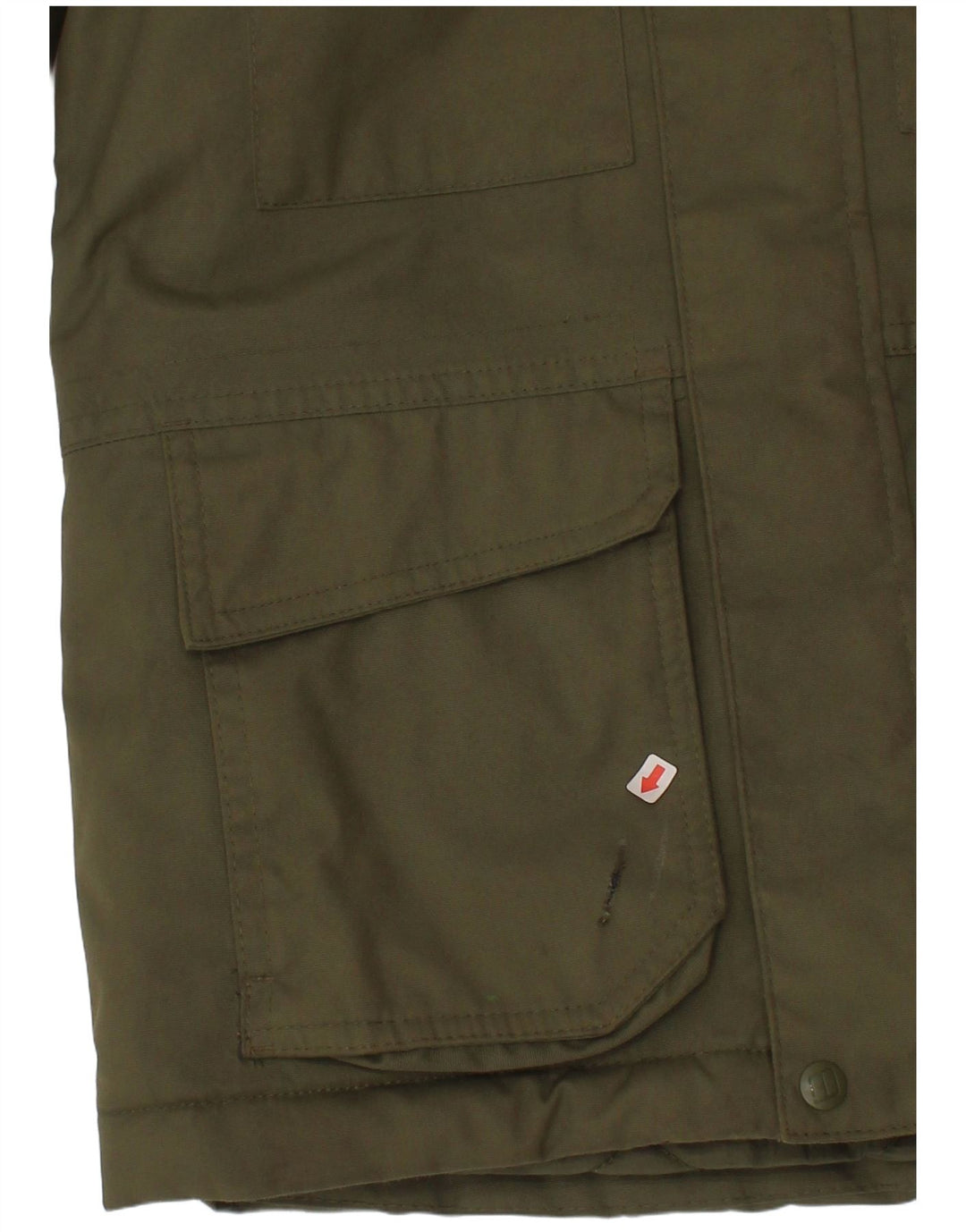 Berghaus Parka con capucha para niño 5-6 años Caqui Poliéster