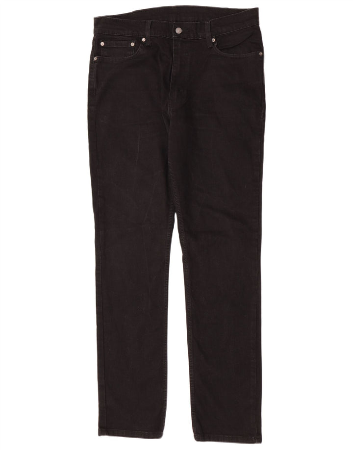 Levi's Hombre 511 Slim Jeans W36 L34 Algodón Negro