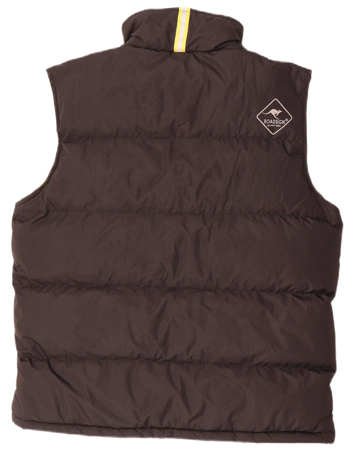 Roadsign Chaleco acolchado para hombre UK 38 Mediano Poliéster negro