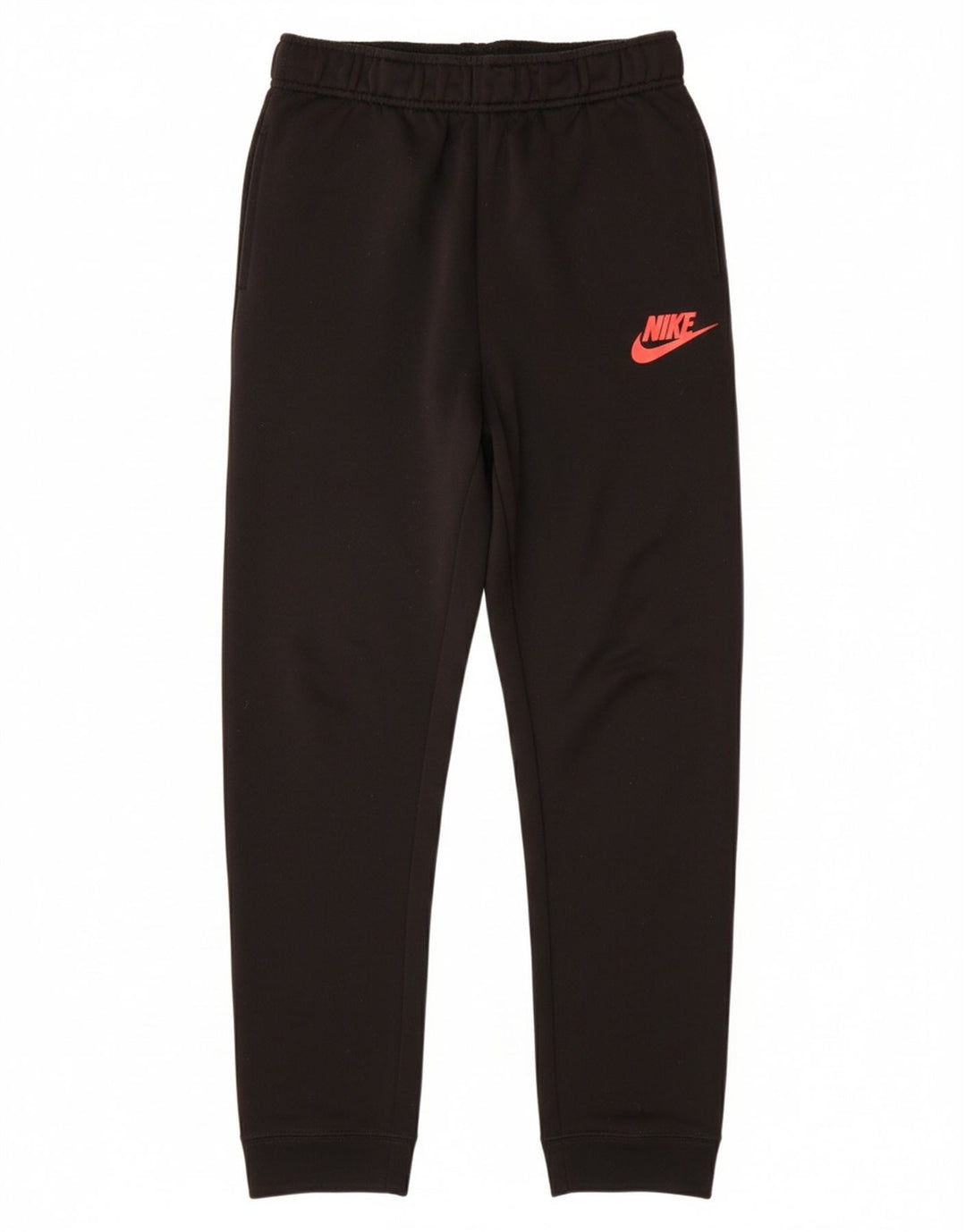 NIKE Pantalones de chándal para niño Joggers 12-13 años Grande Negro Poliéster
