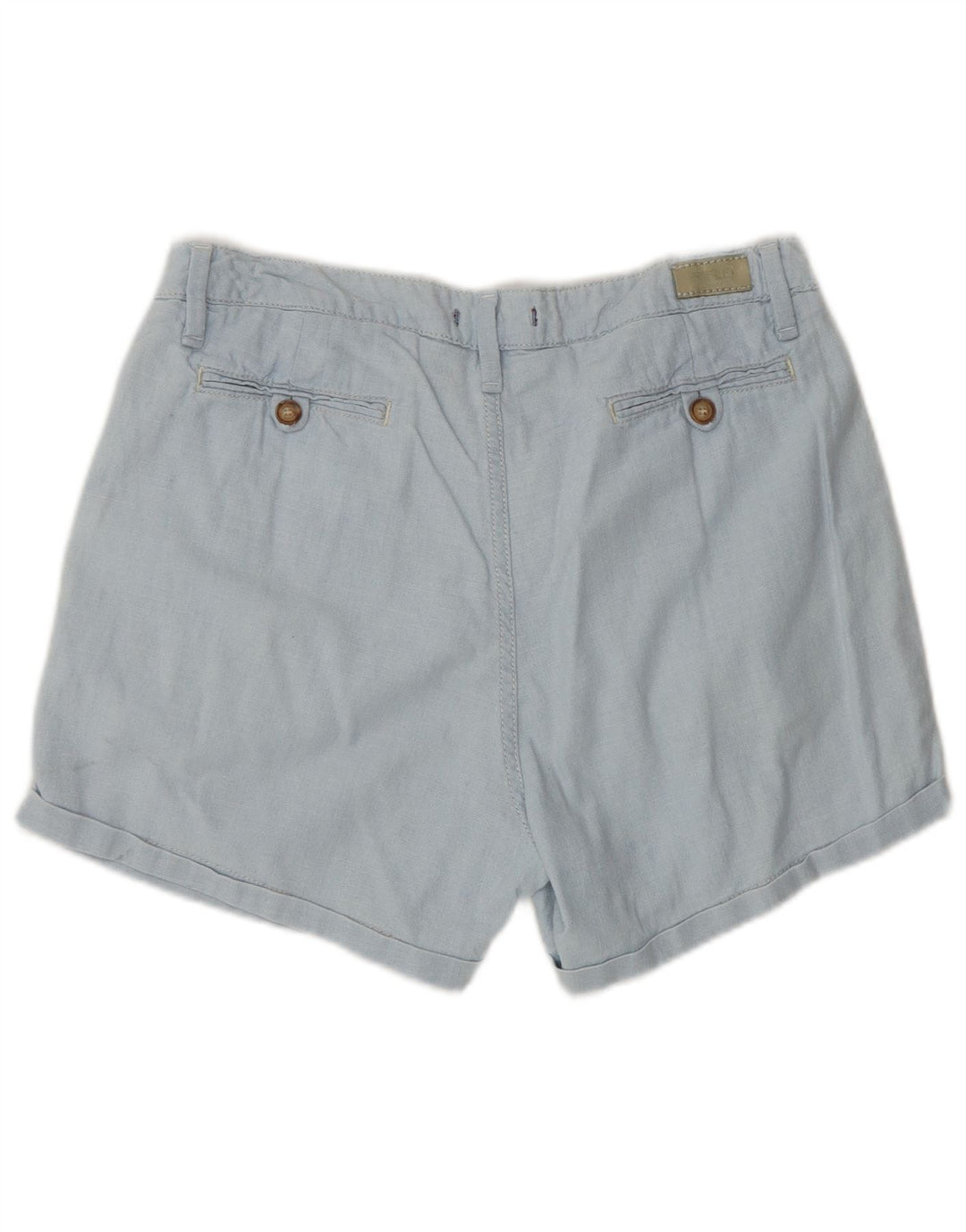 RIFLE Pantalones cortos chinos pegados para mujer W29 Azul medio