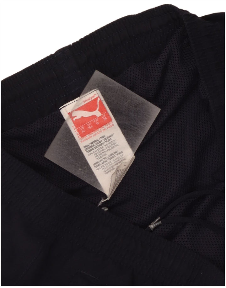 Puma Pantalón Corto Sport Niño 13-14 Años Azul Marino Poliéster