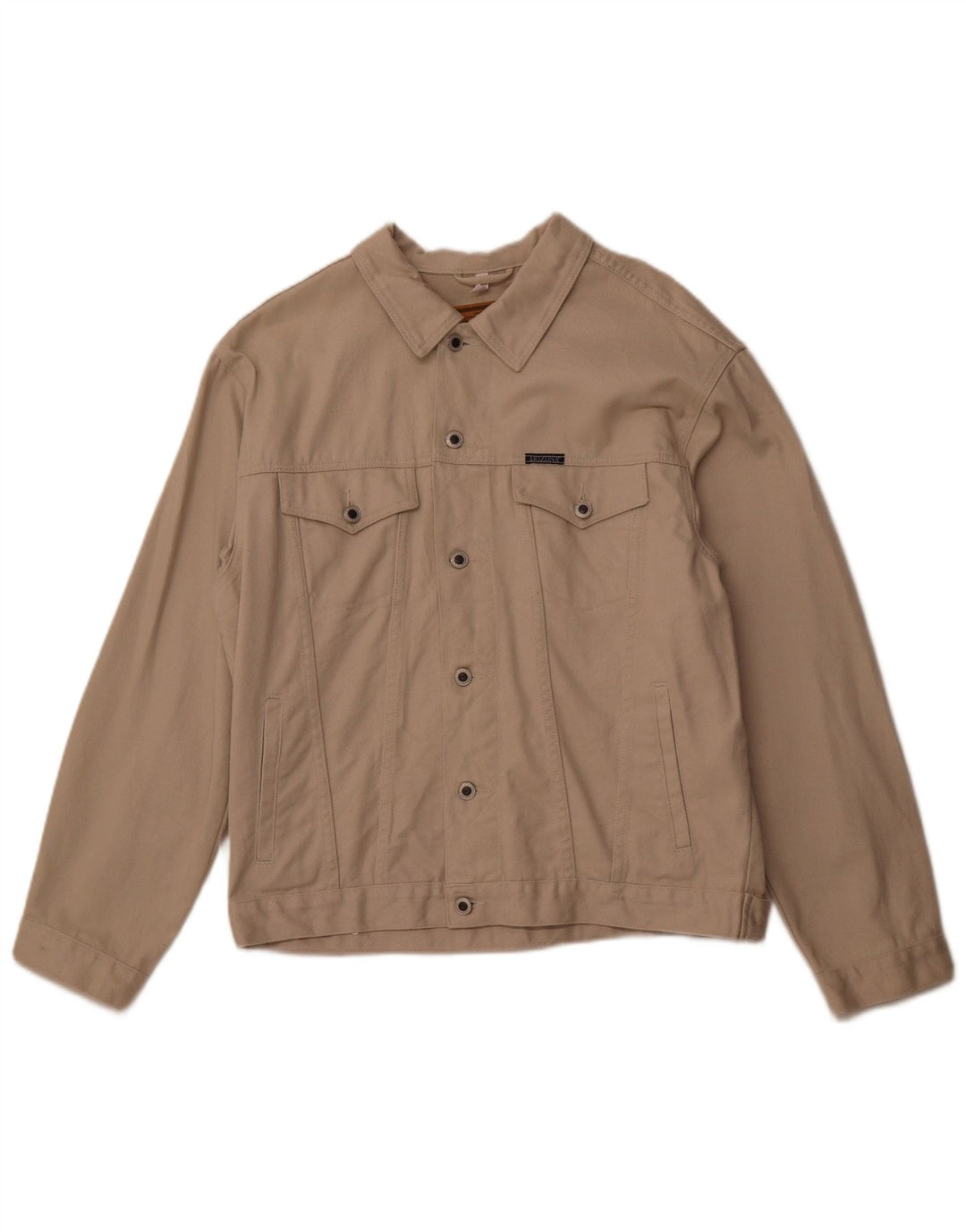 ARIZONA Chaqueta vaquera para hombre UK 40 Grande Algodón beige